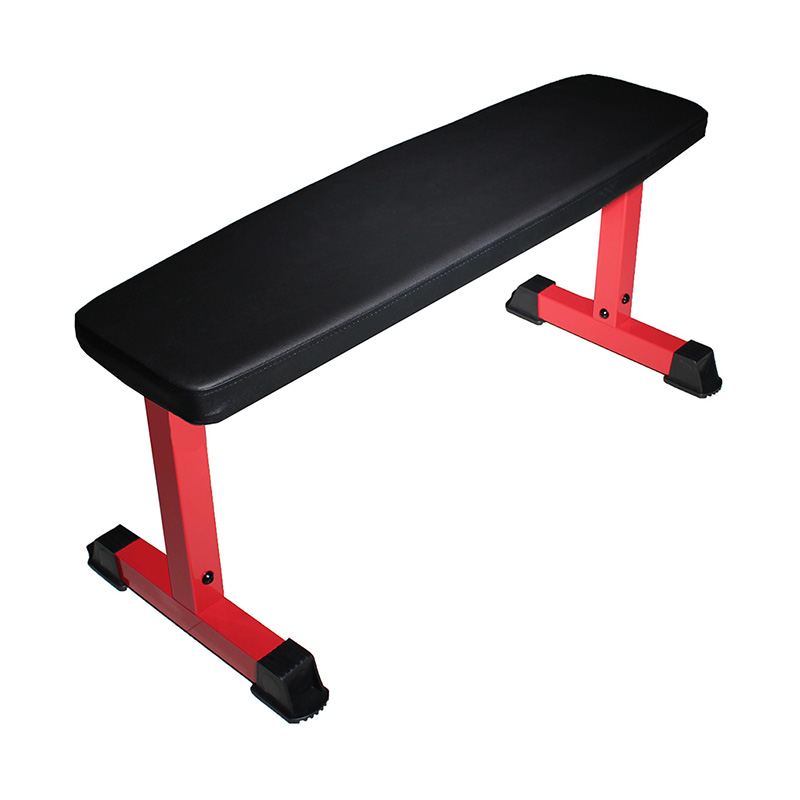 Basics zwarte platte halterbank