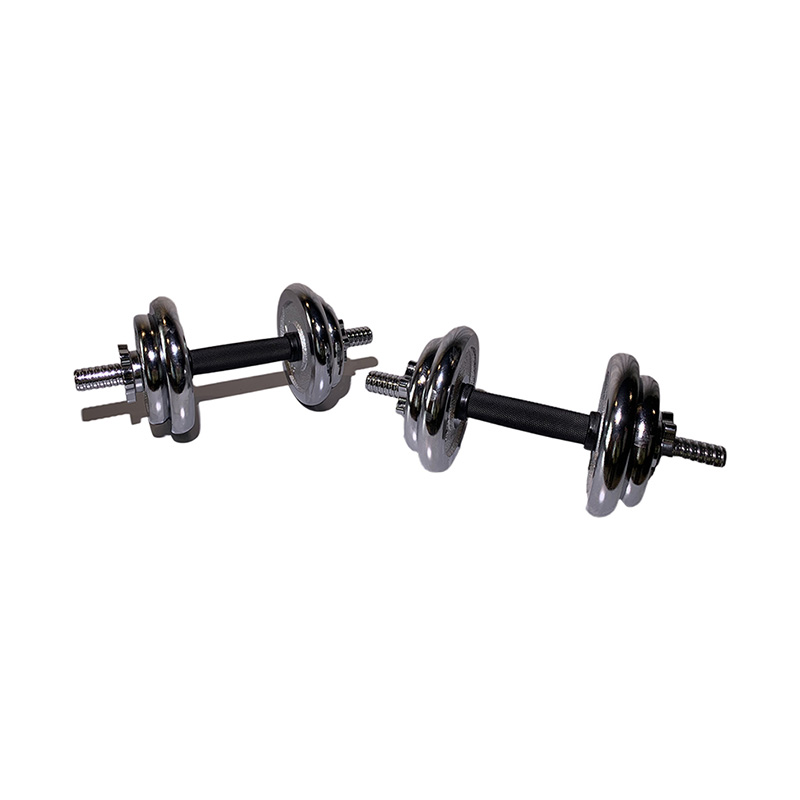 Verchroomde halter