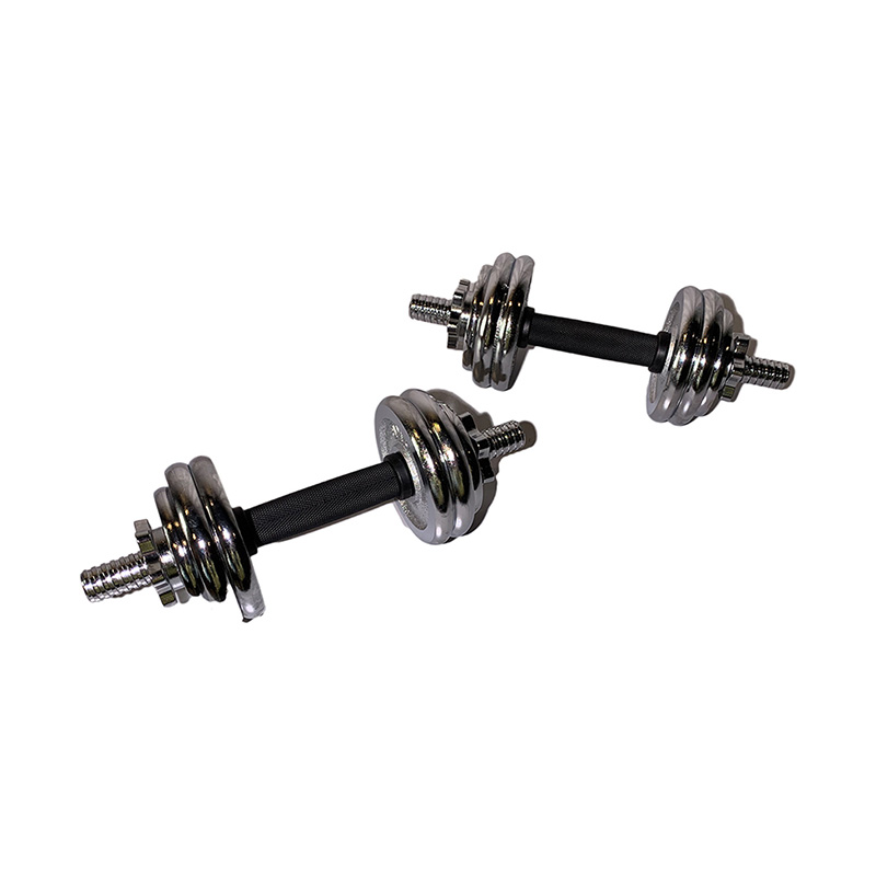 Combinatieset van verchroomde halters