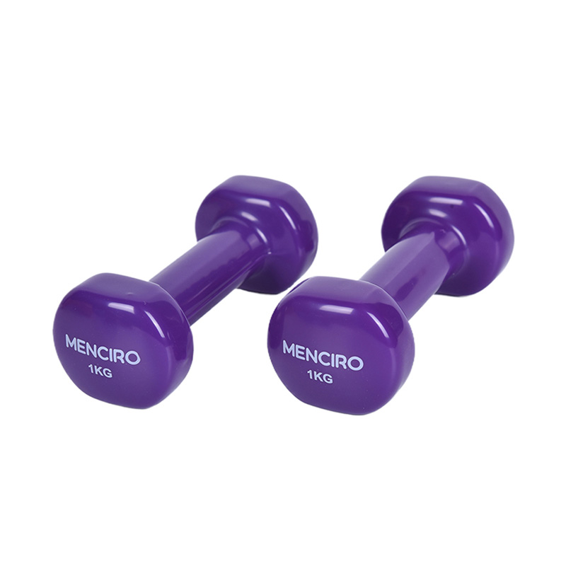 1 kg geurvrije halter met vinylcoating